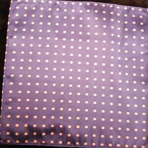 ALLURE MEN'S MULTI-DOT POCKET SQUARE.